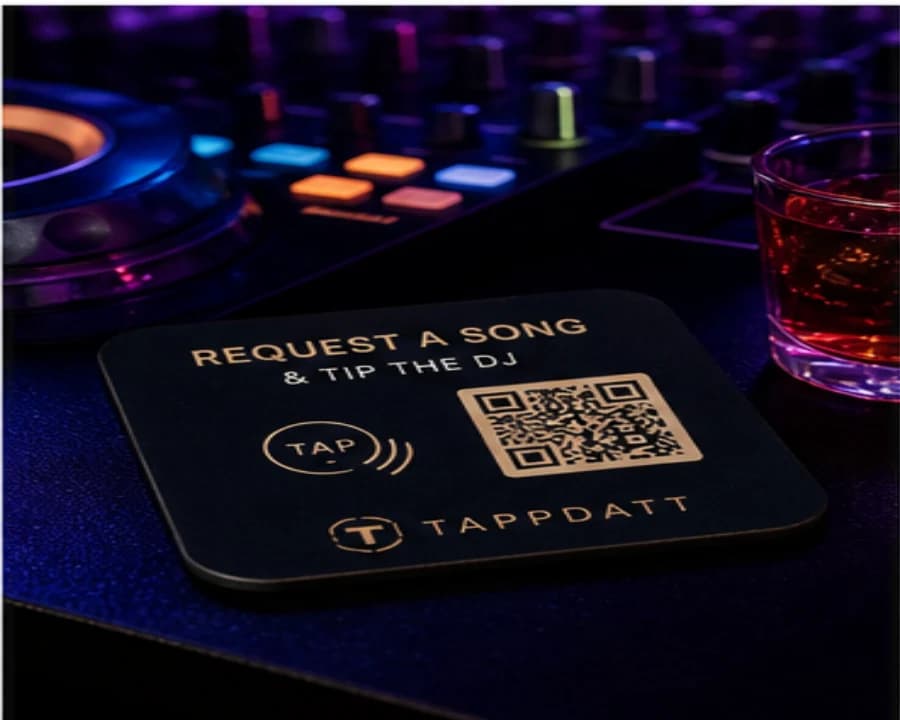 DJ and event smart coaster photo hero image
