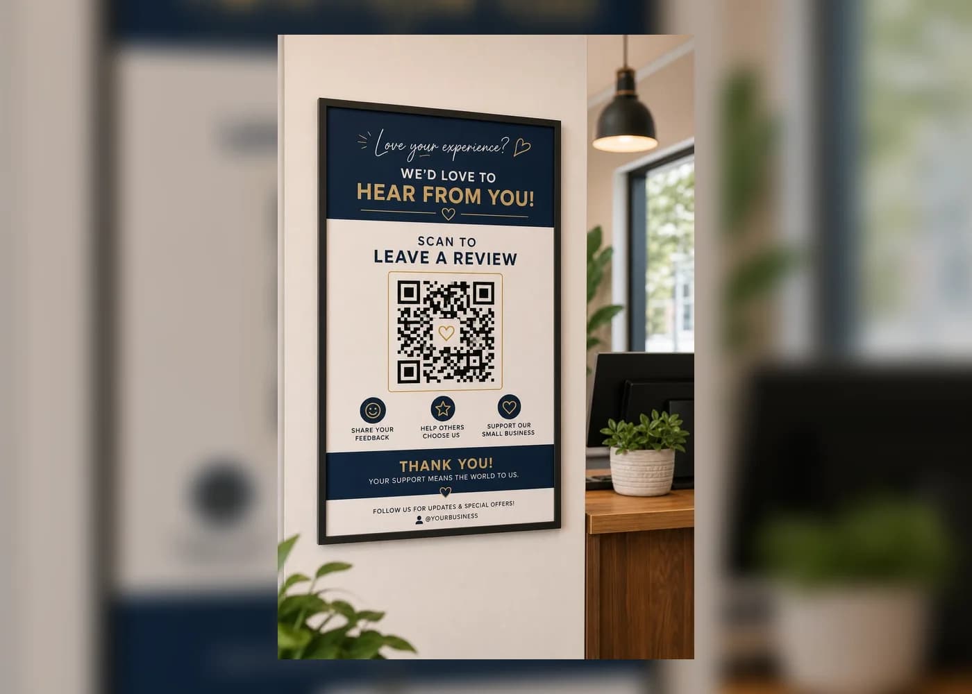 Review request SCANDATT mounted poster preview lifestyle image